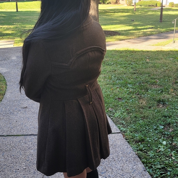 M60 Miss Sixty Brown Coat - X-Small - Picture 7 of 7